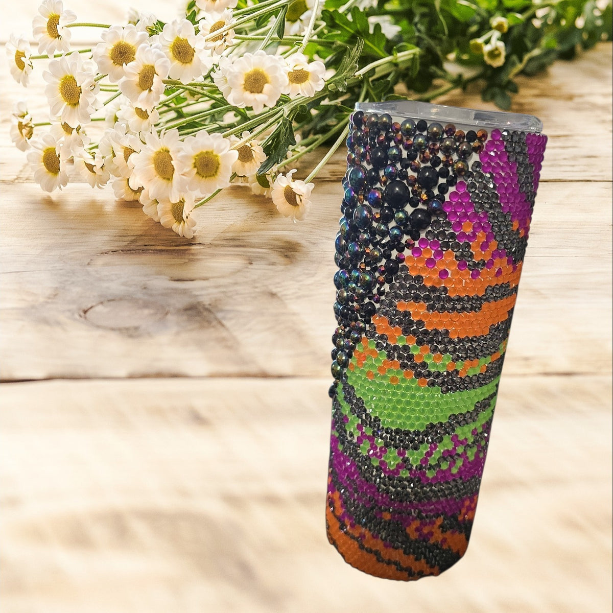 20 Oz Resin Rhinestone Tumbler