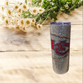 Glass Rinestone Tumbler